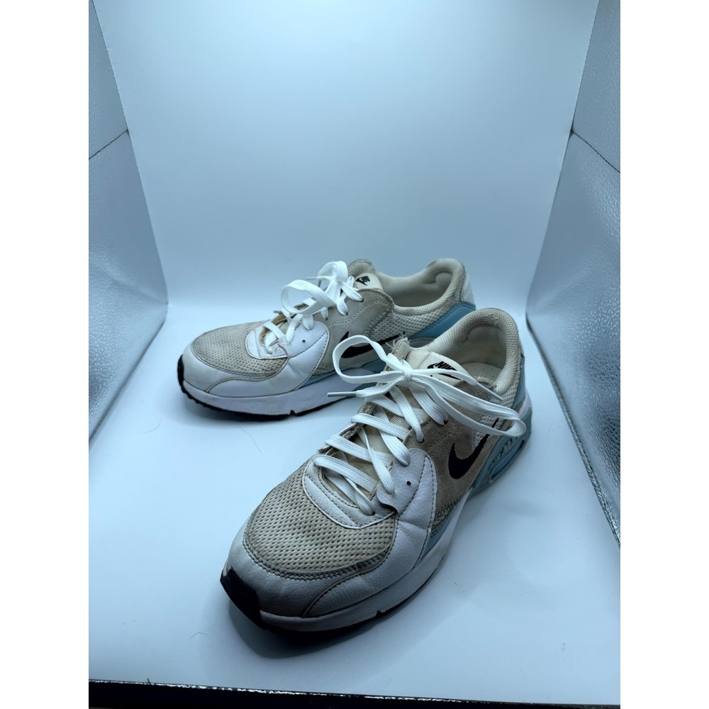 Nike Air Max Excee CD5432-125 Womens 9 Sneaker White Ocean Bliss Lace Up Shoes